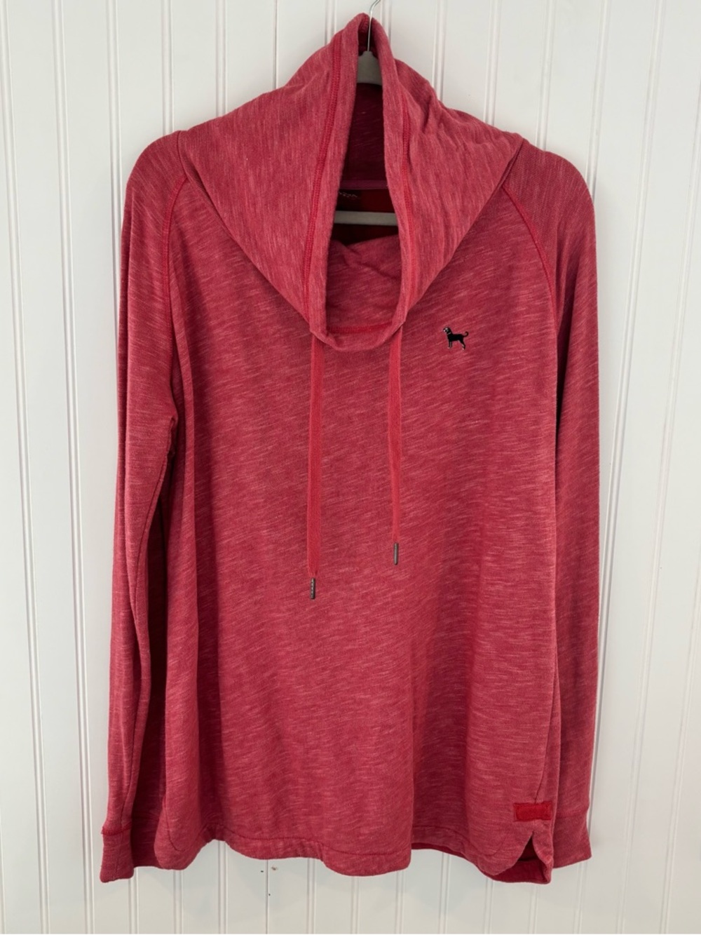 The Black Dog Heathered Pink Pullover